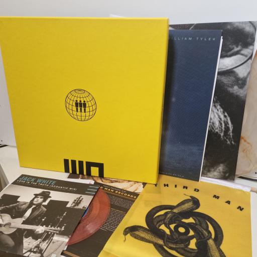 THE KILLS/THE DEAD WEATHER/WILLIAM TYLER/THE RACONTEURS/ THE WHITE STRIPES/ JACK WHITE lll0 Limited Edition Box Set 2x 12" & 1x 7" Vinyl. LP & 45 RPM. TMR 414.