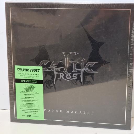 CELTIC FROST DANSE MACABRE Deluxe Limited Edition Box Set 7x 12" & 1x 7" Vinyl. Cassette. Memory Stick. LP. NOISEBOX107.