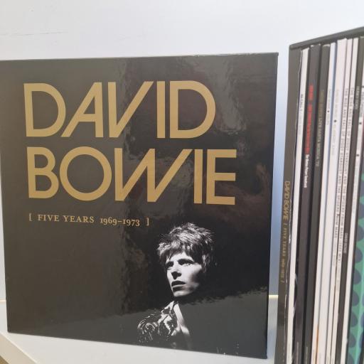 DAVID BOWIE Five Years (1969-1973) Box Set 13x 12" Vinyl. LP. 0825646284092.
