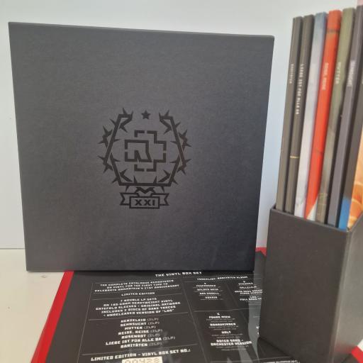 RAMMSTEIN XXI Limited Edition Box Set 14x 12" Vinyl. LP. 0602527-29663.