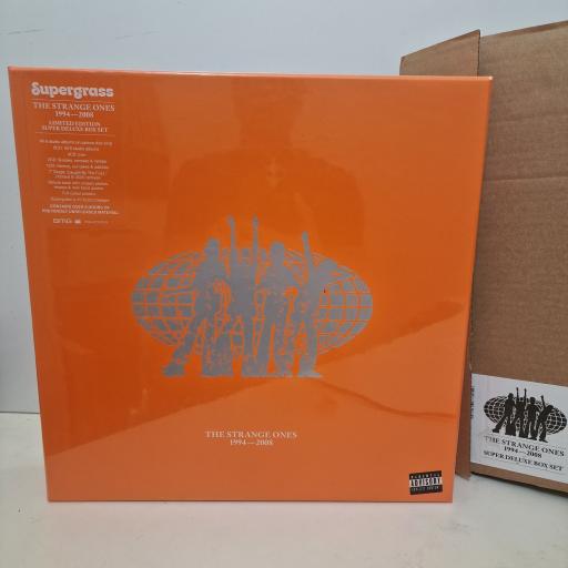 SUPERGRASS The Strange Ones 1994-2008 Deluxe Limited Edition Box Set 6x 12" Vinyl, 1x 7" Vinyl. 13x CD's. LP. 45 RPM. BMGCAT377BOX.