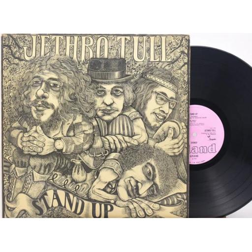JETHRO TULL stand up, gatefold with pop up centre, ILPS 9103 1st PRESS bullseye ON PINK LABEL