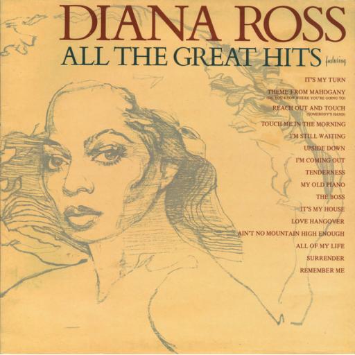 DIANA ROSS all the great hits STMA8036