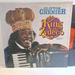 CLIFTON CHENIER The King Of Zydeco 12" vinyl LP. 1086