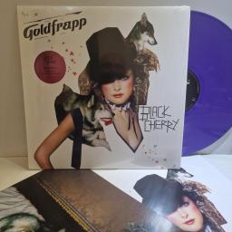 GOLDFRAPP Black cherry 12" PURPLE vinyl LP. STUMM196