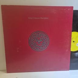 KING CRIMSON Discipline 12" vinyl LP. EGLP49