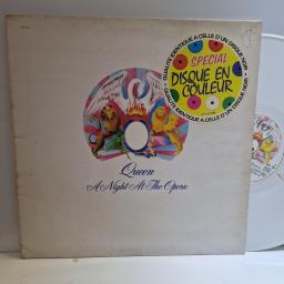 QUEEN A night at the opera 12" vinyl LP. DC10