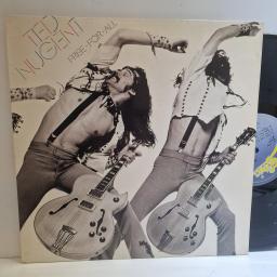 TED NUGENT Free-for-all 12" vinyl LP. EPC32065