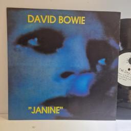 DAVID BOWIE Janine 12" vinyl LP. PCS70