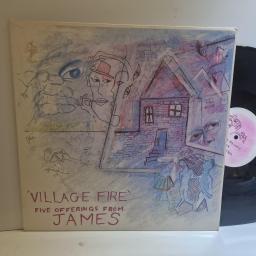 JAMES Village Fire - Five Offerings From James 12" vinyl. FAC-138