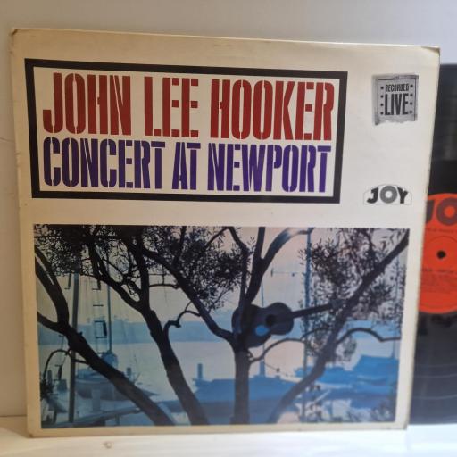 JOHN LEE HOOKER Concert at Newport 12" vinyl LP. JOYS142