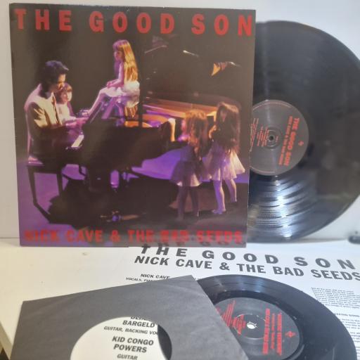NICK CAVE & THE BAD SEEDS The Good Son 12" vinyl LP & 7 SINGLE. STUMM76