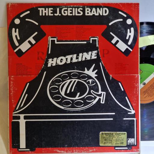 THE J. GEILS BAND Hotline 12" vinyl LP. SD18147