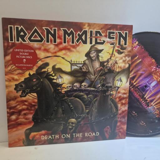 IRON MAIDEN Death on the road 2x12" picture disc LP. 3364371