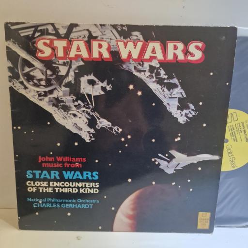 JOHN WILLIAMS, CHARLES GERHARDT, NATIONAL PHILHARMONIC ORCHESTRA Music from Star Wars 12" vinyl LP. GL13650