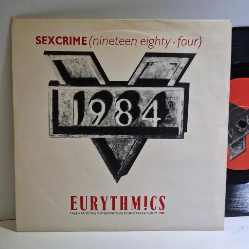 EURYTHMICS Sex crime (nineteen eighty-four) 7" single. VS728