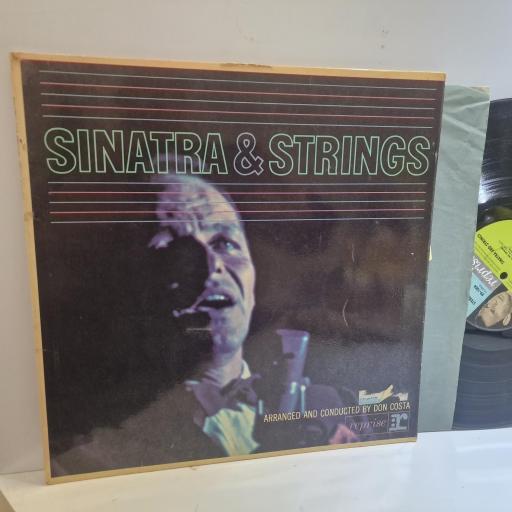 FRANK SINATRA Sinatra and strings 12" vinyl LP. R91004