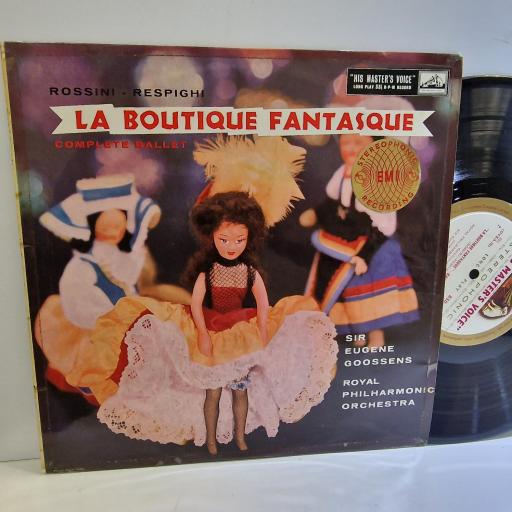 SIR EUGENE GOOSSENS & ROYAL PHILHARMONIC ORCHESTRA La Boutique Fantasque - Ballet Music 10" vinyl. BSD752