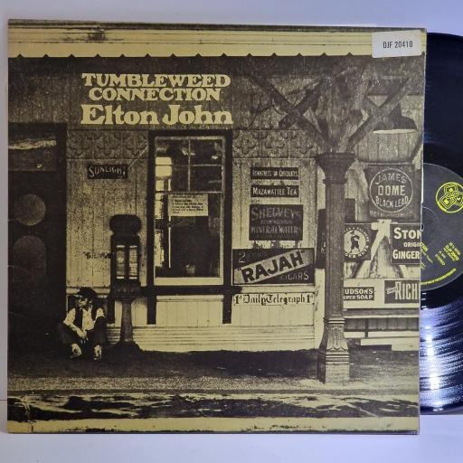 ELTON JOHN Tumbleweed connection 12" vinyl LP. DJLPS4RO