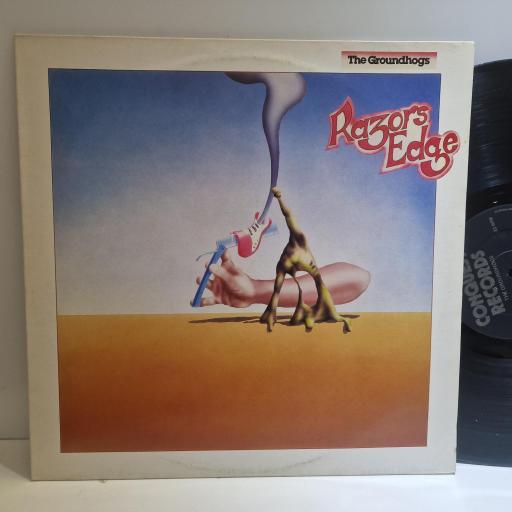 THE GROUNDHOGS Razors edge 12" vinyl LP. QUEST1