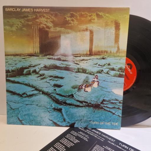 BARCLAY JAMES HARVEST Turn of the tide 12" vinyl LP. POLD5040