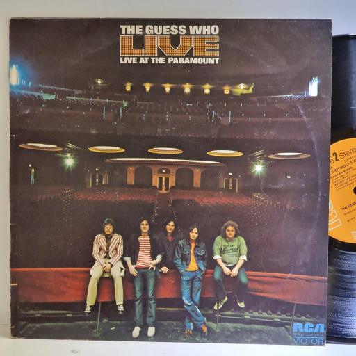 THE GUESS WHO Live at The Paramount 12" vinyl LP. SF8329