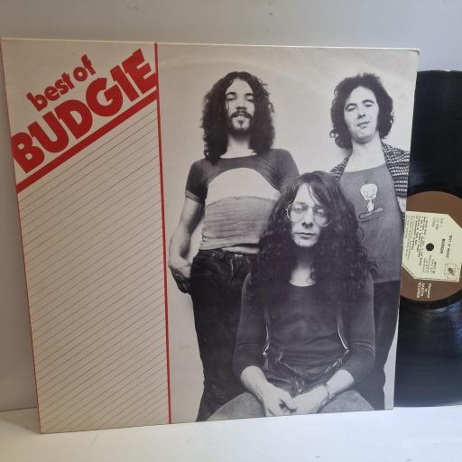 BUDGIE Best of Budgie 12" vinyl LP. HIFLY36