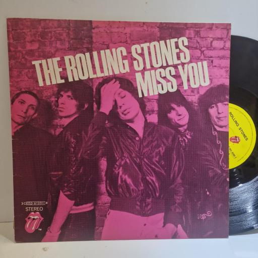 THE ROLLING STONES Miss you 12" single. 3C052-61201