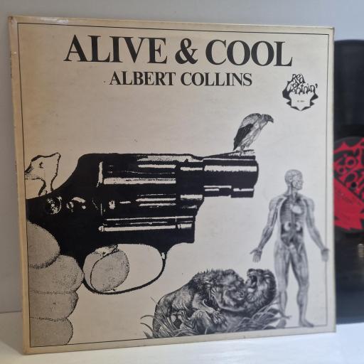 ALBERT COLLINS Alive & cool 12" vinyl LP. RL 004