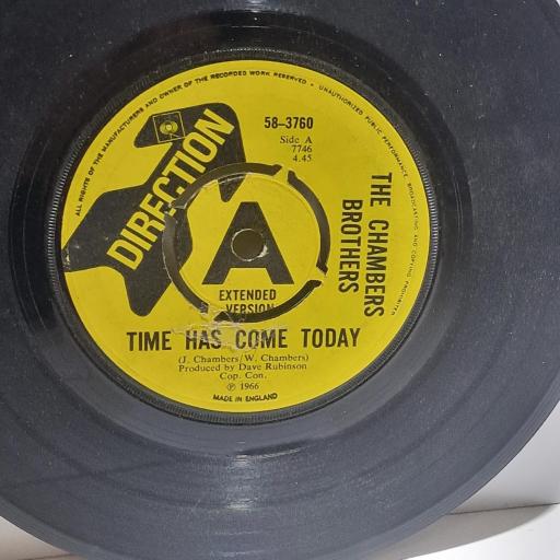 THE CHAMBERS BROTHERS Time has come today (extended version) 7" single. 58-3760