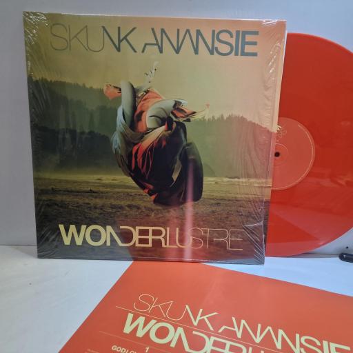 SKUNK ANASIE Wonderlustre 2x12" ORANGE vinyl LP. 8717931341226