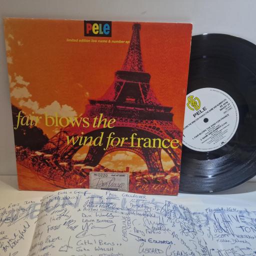 PELE Fair blows the winf for France 10" vinyl EP. MAGST24