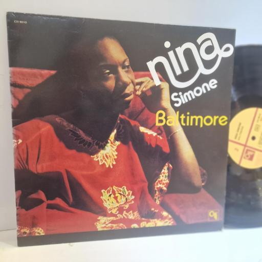 NINA SIMONE Baltimore 12" vinyl LP. CTI9010