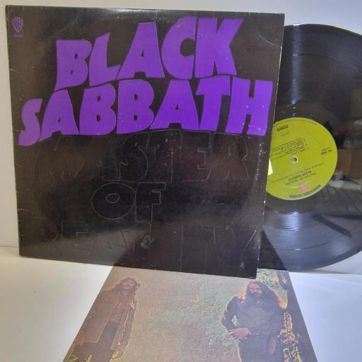 BLACK SABBATH Master of reality 12" vinyl LP. & POSTER BS2562