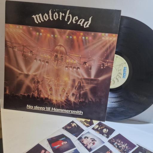 MOTORHEAD No sleep 'til Hammersmith 12" vinyl LP. BRON535