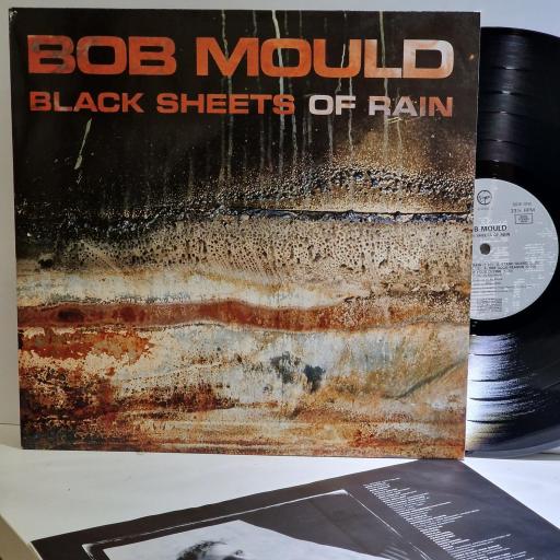BOB MOULD Black Sheets Of Rain 12" Vinyl. LP. VUSLP 21.