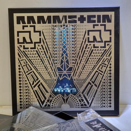 RAMMSTEIN Paris Deluxe Limited Edition Box Set 4x 12" Vinyl. 2x CD. Blu-ray DVD. LP. 5743083 UK.