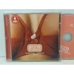 PULP Something changed compact-disc single. CID632