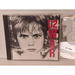 U2 War compact-disc. CID112