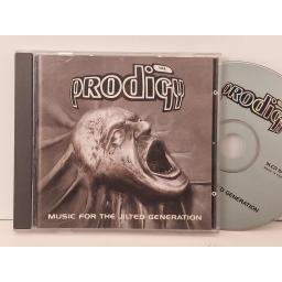 THE PRODIGY Music for the jilted generation compact-disc. XLCD114