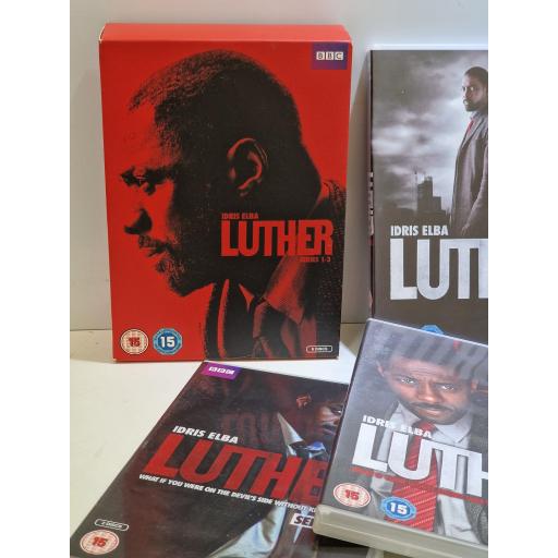 LUTHER Series one-three 6xDVD-VIDEO set. 5051561036453