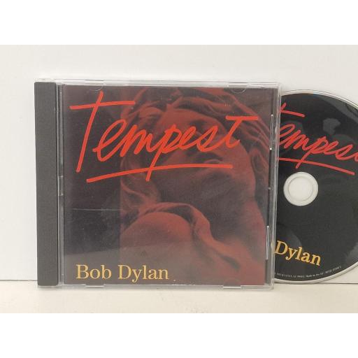 BOB DYLAN Tempest compact-disc. 887254576020