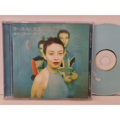 SNEAKER PIMPS Becoming X compact-disc. CUP020CDX