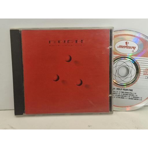 RUSH Hold your fire compact-disc. 832464-2q-1