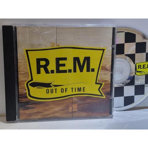 R.E.M. Out of time compact-disc. 7599-26496-2
