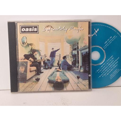 OASIS Definitely Maybe compact-disc. CRECD169