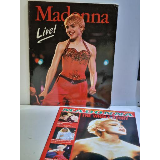 MADONNA LIVE 1987 and MADONNA THE WHOLE STORY - STARBLITZ MAGAZINE SPECIAL 1988