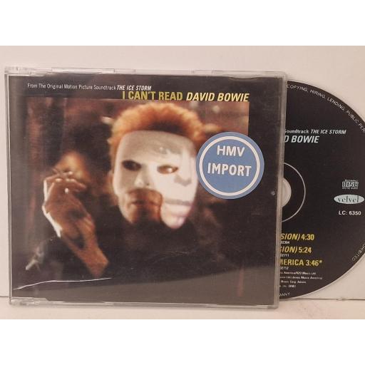 DAVID BOWIE I can't read compact-disc maxi-single. ZYX8757-8