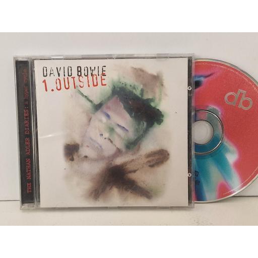 DAVID BOWIE 1. Outside (The Nathan Adler Diaries: A Hyper Cycle) compact-disc. 74321-30702-23