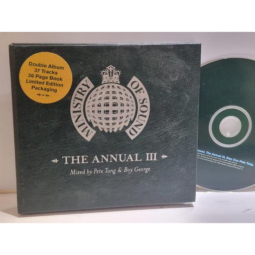 PETE TONG & BOY GEORGE The Annual III 2x compact-disc. ANNCD97
